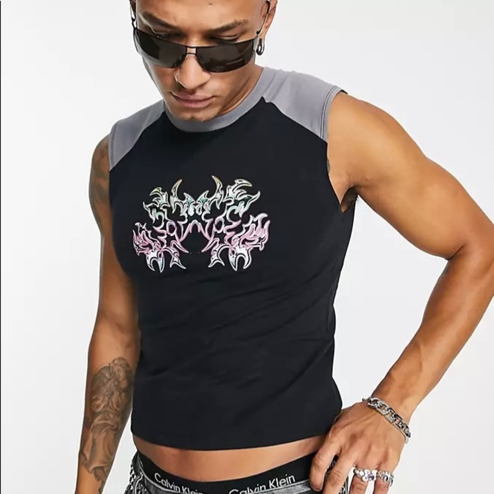 ASOS DESIGN - skinny tank top -  size medium